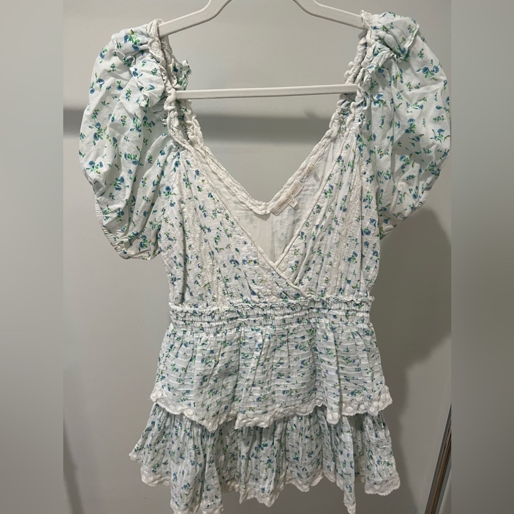 Love Shack Fancy Floral Dress